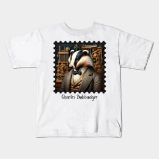 Charles Babbadger II Kids T-Shirt